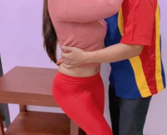 Tante Habis Senam Nyamperin Kasir Tokobiru Buat Kasih Jatah Enak Enak